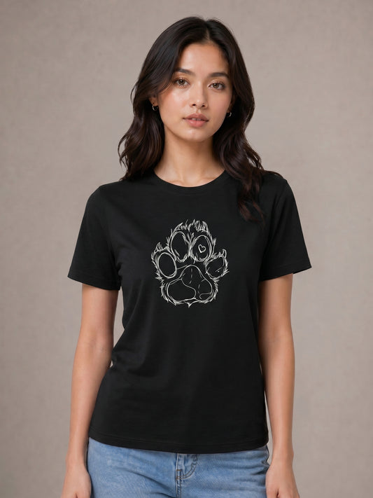 Ivory Paw: Heart Outline