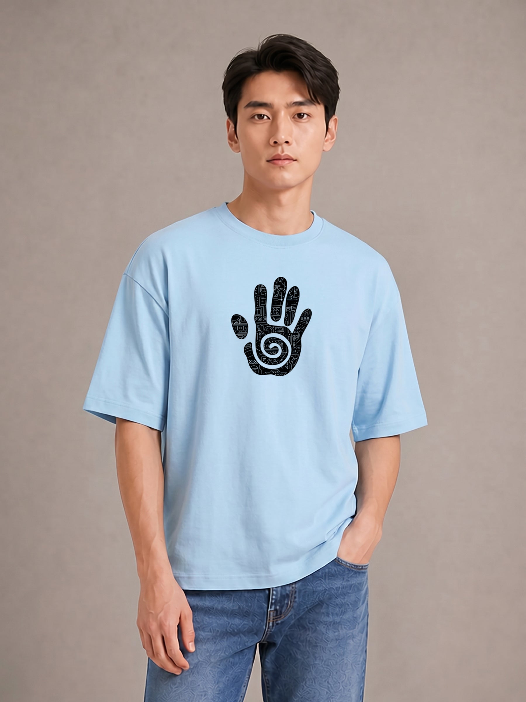 Spiral Palm: Raised Signal