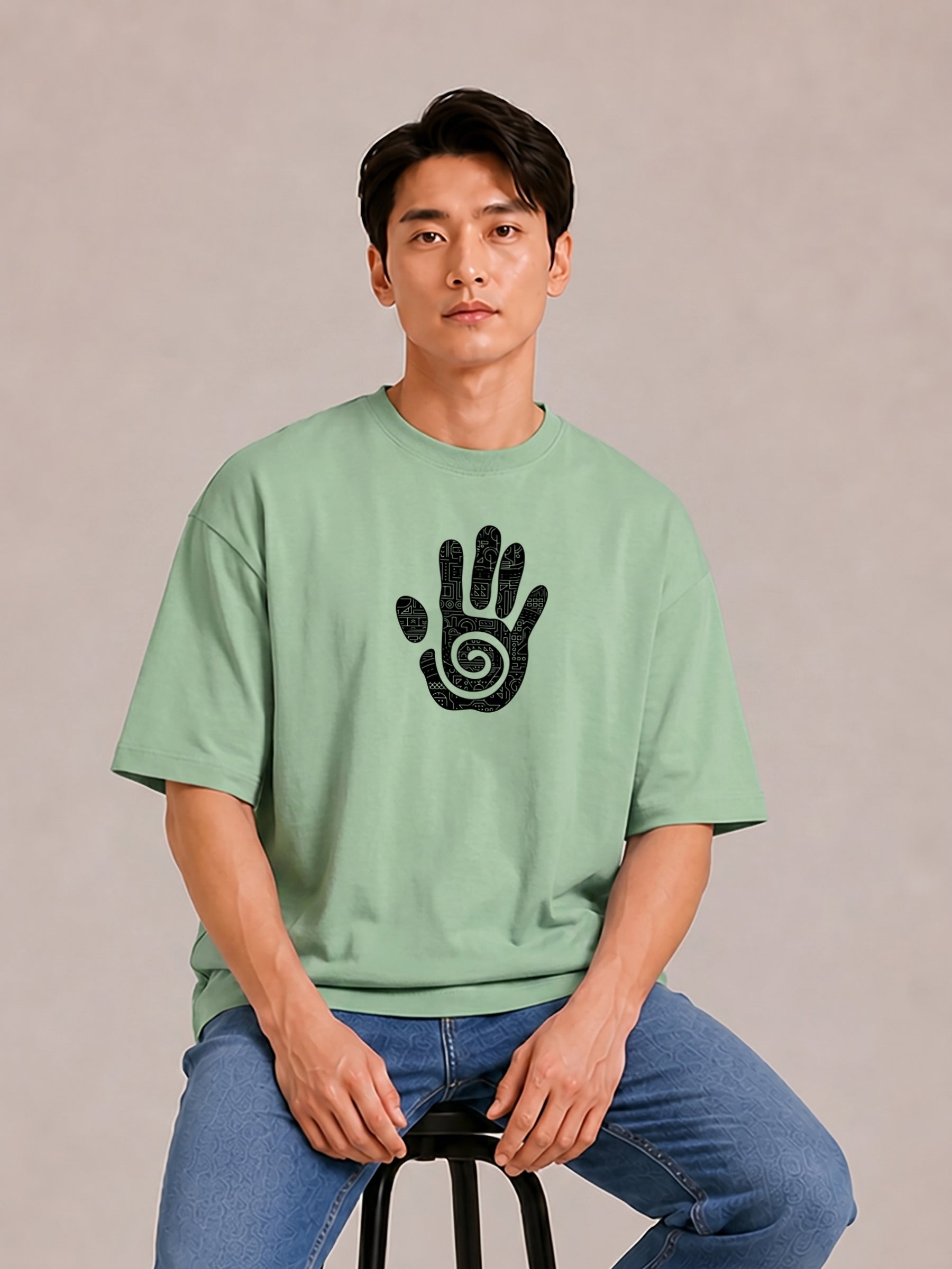 Spiral Palm: Raised Signal
