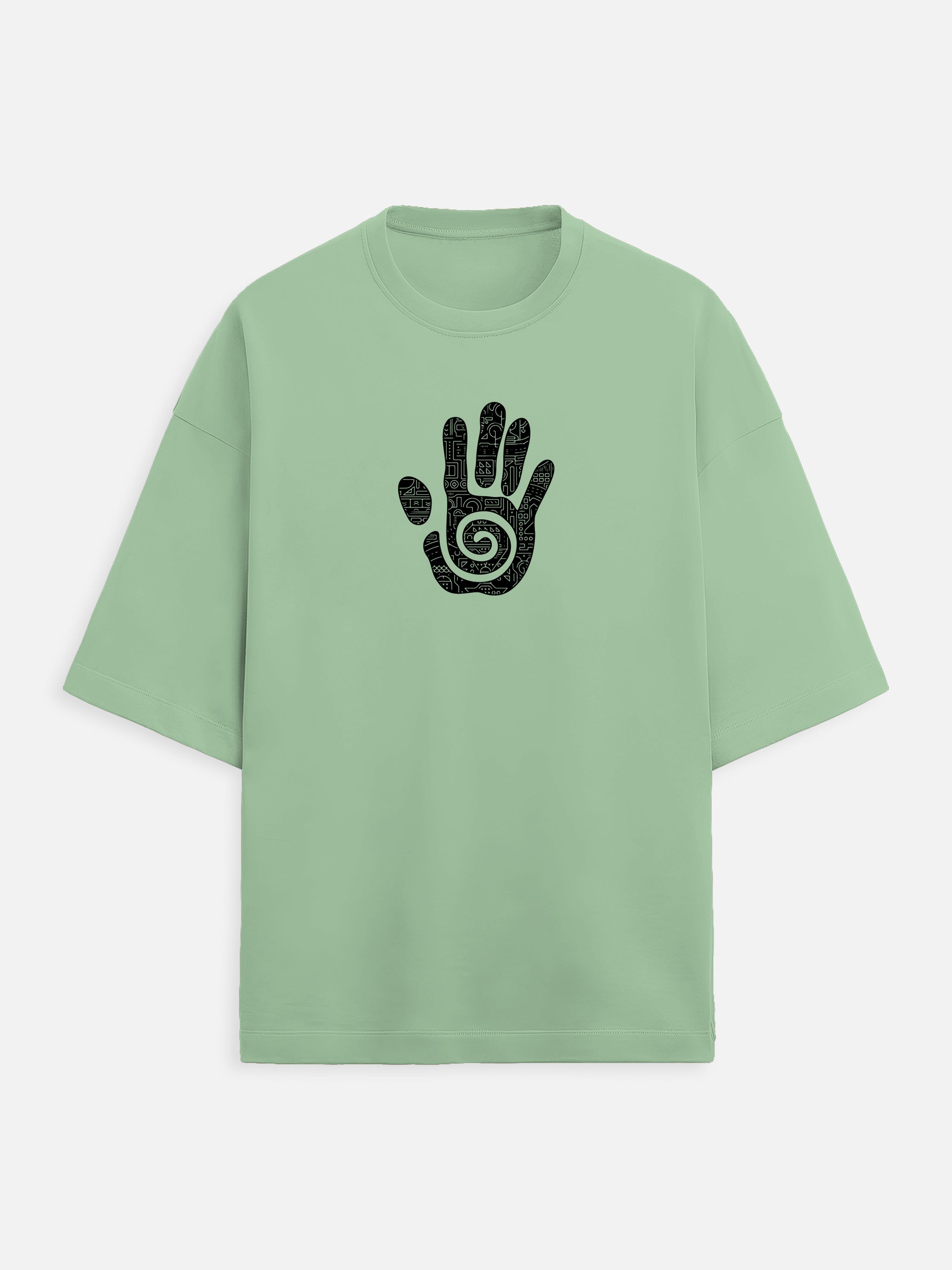 Spiral Palm: Raised Signal